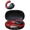 Image de Ecouteurs sans fil Bluetooth Q92 Noir et rouge - pour Android iPhone, pour le cyclisme/course à pied/course/conduite