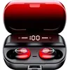 Image de Ecouteurs sans fil Bluetooth Kinganda HBQ-Q82 TWS Noir et rouge