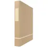 Image de Elba, Classeur, Reliure à anneaux Touareg, DIN A4, beige, 2 anneaux en carton dur, largeur du dos : 35 mm, diamètre (A4, 32 mm, 1 pcs)