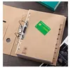 Image de Oxford Intercalaires en carton Touareg, uni, A4, 6 touches