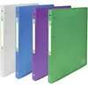 Image de Elba 400059560 2 nd Life Classeur A4, 4 anneaux en O, en PP, transparent, 2 cm, assortis ,paquet de 12