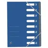 Image de Oxford Trieur Top File+, A4, 8 compartiments, bleu