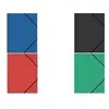 Image de Elba, Porte-documents, Classeur d'angle standard, DIN A4, en PP, assorti avec élastique d'angle et 3 rabats, Stärk (A4, 50x)