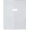 Image de Elba, Cahier + bloc-notes, Protège-cahier DIN A4, en PVC 0,22 mm, transparent incolore, avec rabat large, 210 x 297 mm (A4)