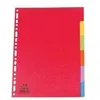 Image de Oxford Intercalaires sans inscription, 170 x 220 mm, coloré,