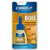 Image de Colle à bois vinylique CYANOLIT D3 54g fibres naturelles 120 kg/cm² intérieur/extérieur abrité