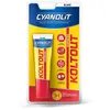 Image de Cyanolit 33300148 Blister de mastic-colle Koltout Express Blanc 50 ml