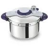Image de Autocuiseur Seb Clipso Minut Perfect P4624800 7,5 L Gris et Violet