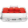 Image de Yaourtière Seb Multidélices Express avec 12 pots YG661500 Blanc et Rouge