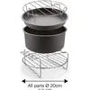 Image de Tefal Kit Accessoires Easy Fry XXL, Ustensile de cuisine : accessoires, Noir, Cuivre