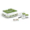 Image de Yaourtière Seb 12 pots Multi Delices Express et Vegetal YG661310 Vert