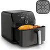 Image de Moulinex EZ855HF0, Friteuse, Gris, Noir