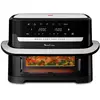 Image de Moulinex Friteuse à air Dual Easy Fry Flex avec séparateur FlexCook, 9 litres pour 8 personnes, 7 programmes, Friteuse, Noir