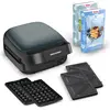 Image de Tefal SW862BF0, Machine à panini, Noir, Vert