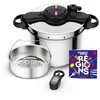 Image de Autocuiseur Seb Cocotte-minute 9L ClipsoMinut'' « Cocotte de vos régions » P4624907 Noir Argent