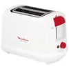 Image de Moulinex Principio plus LT160111 - Grille-pain - 2 tranche - 2 Emplacements - blanc/rouge