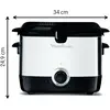 Image de Moulinex AF220010, Friteuse, Argent, Noir