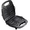 Image de Tefal Break Time SW614831 - Grille-sandwich / gaufrier / grill - 700 Watt - noir/gris