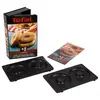 Image de Set de 2 Plaques bagels Tefal XA801612 pour le gaufrier Snack Collection Noir