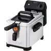 Image de Tefal FR5160, Friteuse, Noir, Argent