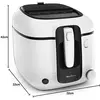 Image de Moulinex Super Uno AM312010 - Frituurpan, Friteuse, Blanc