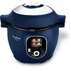 Image de Moulinex Cookeo+ bleu (150 recettes) Multicuiseur (CE8514), Bleu foncé, Cuiseur vapeur + cuiseur à riz, Blanc