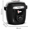 Image de Moulinex CE96G8 Cookeo, Cuiseur vapeur + cuiseur à riz, Noir