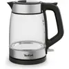 Image de Tefal Wasserkocher Glaskessel (KI605830), Bouilloire électrique, Transparent, Argent, Noir, Blanc
