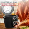 Image de Moulinex Cookeo CE96X8F0, Cuiseur vapeur + cuiseur à riz, Noir