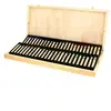 Image de Coffret en bois pastels à l'huile assortiment de 50 couleurs universelles