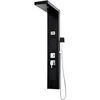 Image de Rousseau Colonne De Douche Hydromassante Torquay Noir - Affichage Led