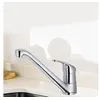 Image de Robinet Mitigeur d' évier de cuisine chrome Bec long mobile Design