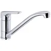 Image de Robinet évier Mitigeur de cuisine chrome Bec long mobile Design