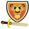 Image de Set bouclier et epee Lion