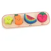 Image de Puzzle encastrement 1, 2, 3 et 4 fruits Vilac