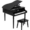 Image de Grand piano à queue noir 30 touches Vilac