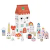 Image de Vilac - Petite ville en bois par Suzy Ultman multicolore