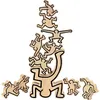 Image de Jeu d'équilibre en bois par Keith Haring Vilac