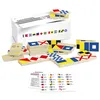 Image de Jeu de dominos en bois   Thème Marine nationale   Multicolore   Jeu de société familial