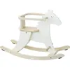Image de Hudada cheval à bascule blanc ivoire avec arceau Vilac