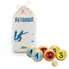 Image de Jeu de pétanque en bois   Multicolore