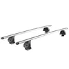 Image de Barres de toit aluminium Green Valley Easy One N° 21 pieds prémontés 75 kg