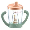 Image de Sophie la Girafe - tasse anti fuite Vert et cuivre