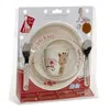 Image de Coffret repas mélamine sophie la girafe kiwi - vulli