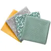 Image de Sophie la girafe, Lange + bavoir, Set de 4 mousselines (70 x 70 cm)