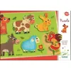 Image de Djeco - puzzle relief en bois - coucou prairie
