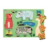 Image de Puzzle en bois a encastrercoucou tigre 3 pieces - GENERIQUE