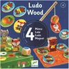 Image de Djeco Magnetspiel Ludo Wood (Anglais, 1 Joueur)