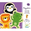 Image de Puzzle enfant Djeco Coucou Jungle 24 pièces