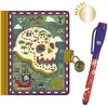 Image de Djeco, Cahier + bloc-notes, Journal secret Steve petit (À rayures, Couverture rigide)